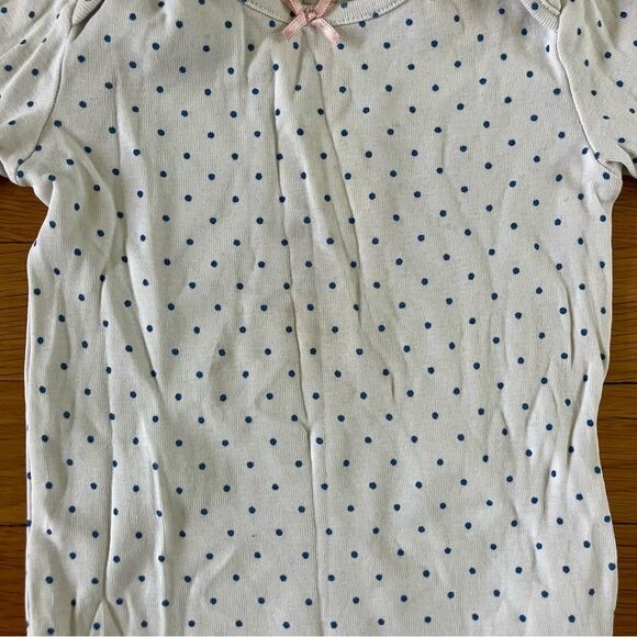 Baby Boden Mini Pink Yellow Stripes Floral Cotton Long Sleeve Bodysuits 18-24 - Picture 14 of 16